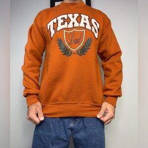 Vintage 90s Russell Athletic Texas Dad Crewneck Sweatshirt Size XL
